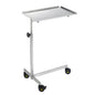 Instrument Table Made Of Polished Stainless Steel With 3 Or 4 Castors