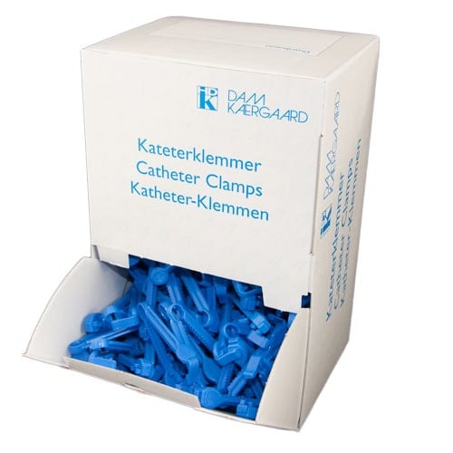 The Infusion Clamps Come In A Dispensing Box With 200 Clamps