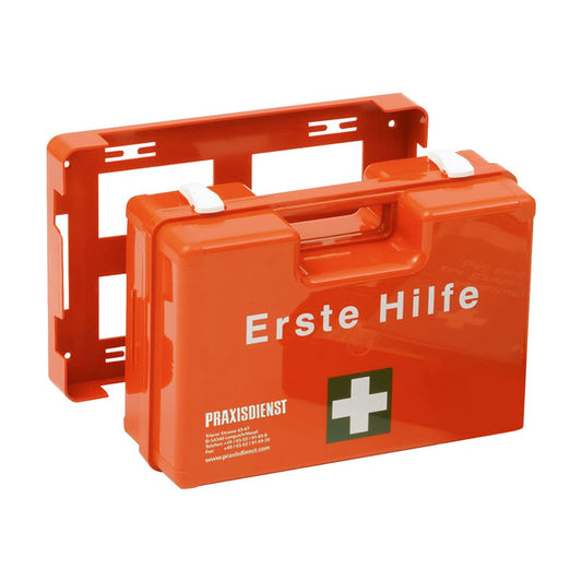 First Aid Kit Comes With Contents And Wall Bracket