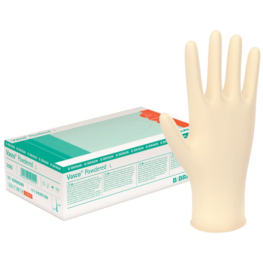 Vasco® Powdered Latex Gloves M