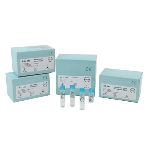 Lactate Test Cuvettes For The Determination Of The Lactate Value In Capillary Blood