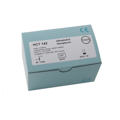 Hematocrit Test Cuvettes For The Gyn Dp 220 Photometer