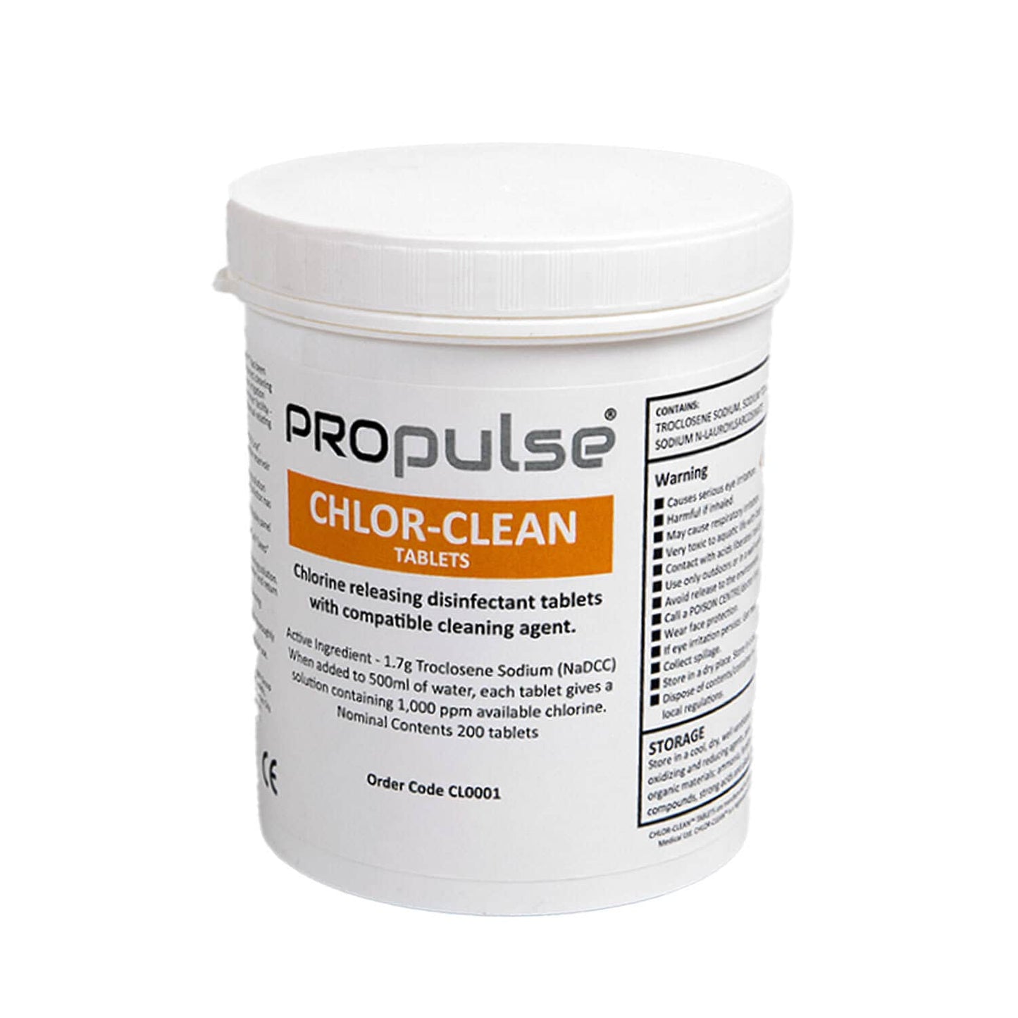 Propulse Cleaning Tablets For Gentle Cleaning Of The Ear Irrigation Device