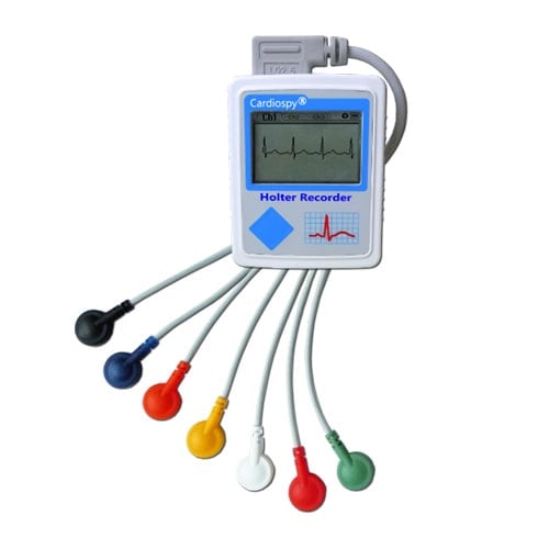 Ec-3H Holter Ecg Unit   Optionally With 7-Wire Ecg Cable