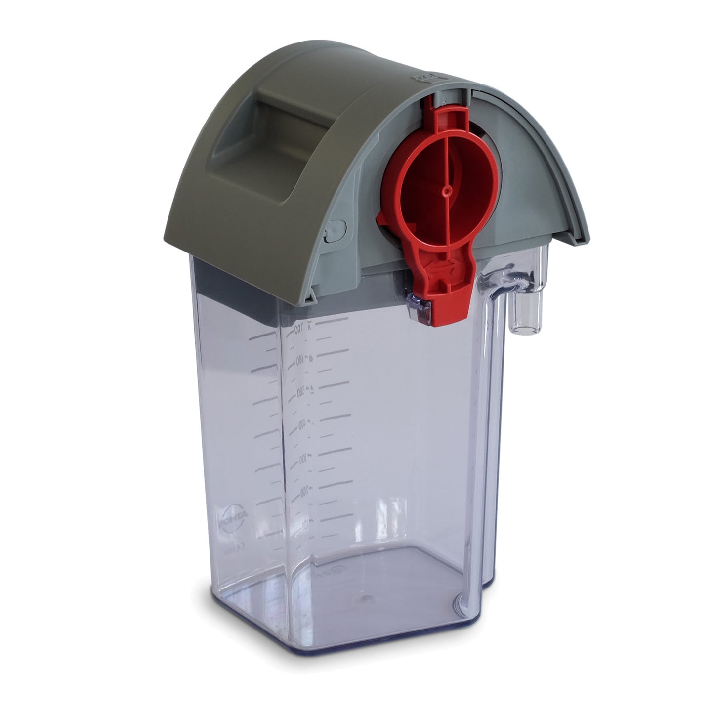Atmos Direct-Docking Container System With Overflow Protection And Hydrophobic Bacteria Filter