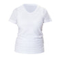 Ladies Shirt   Lightly Tapered With V-Neck