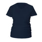 Ladies Shirt   Lightly Tapered With V-Neck