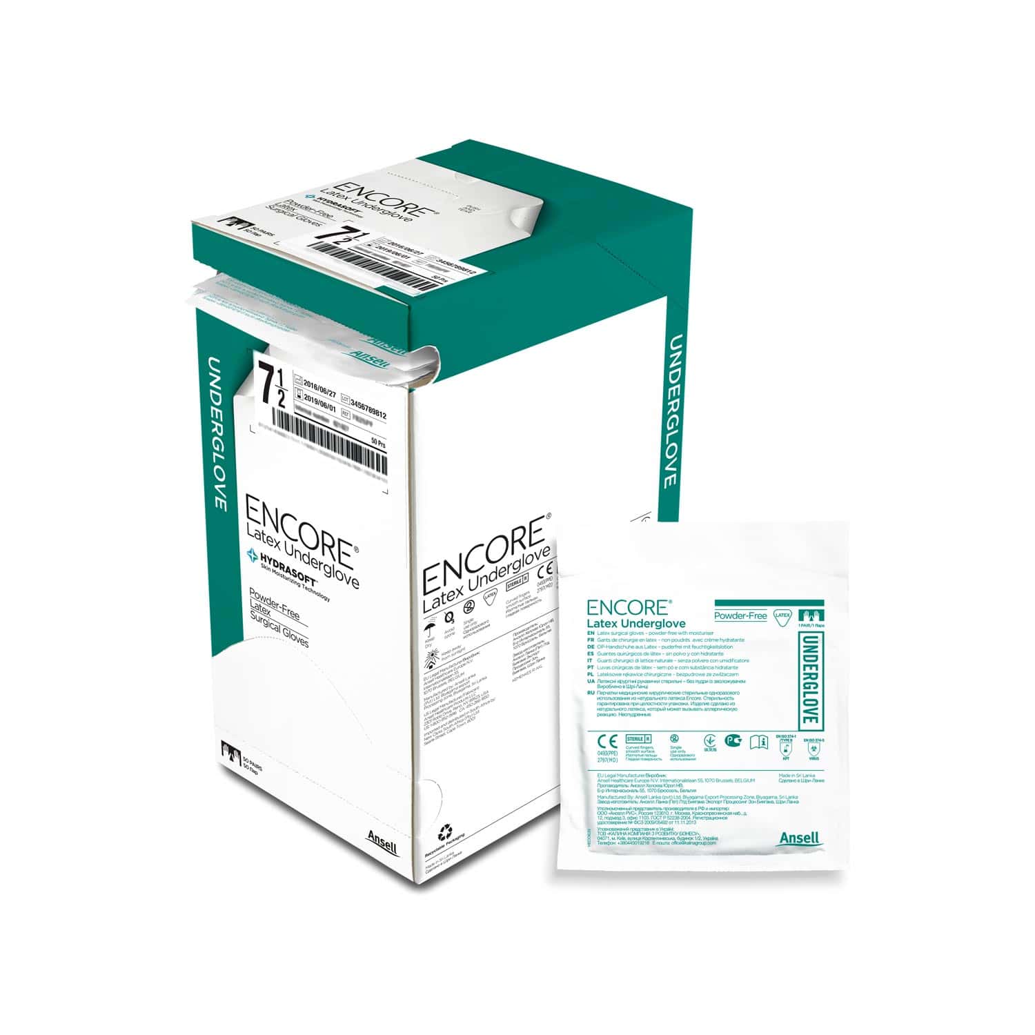 Encore Latex Underglove For Double Gloving In High-Risk Procedures