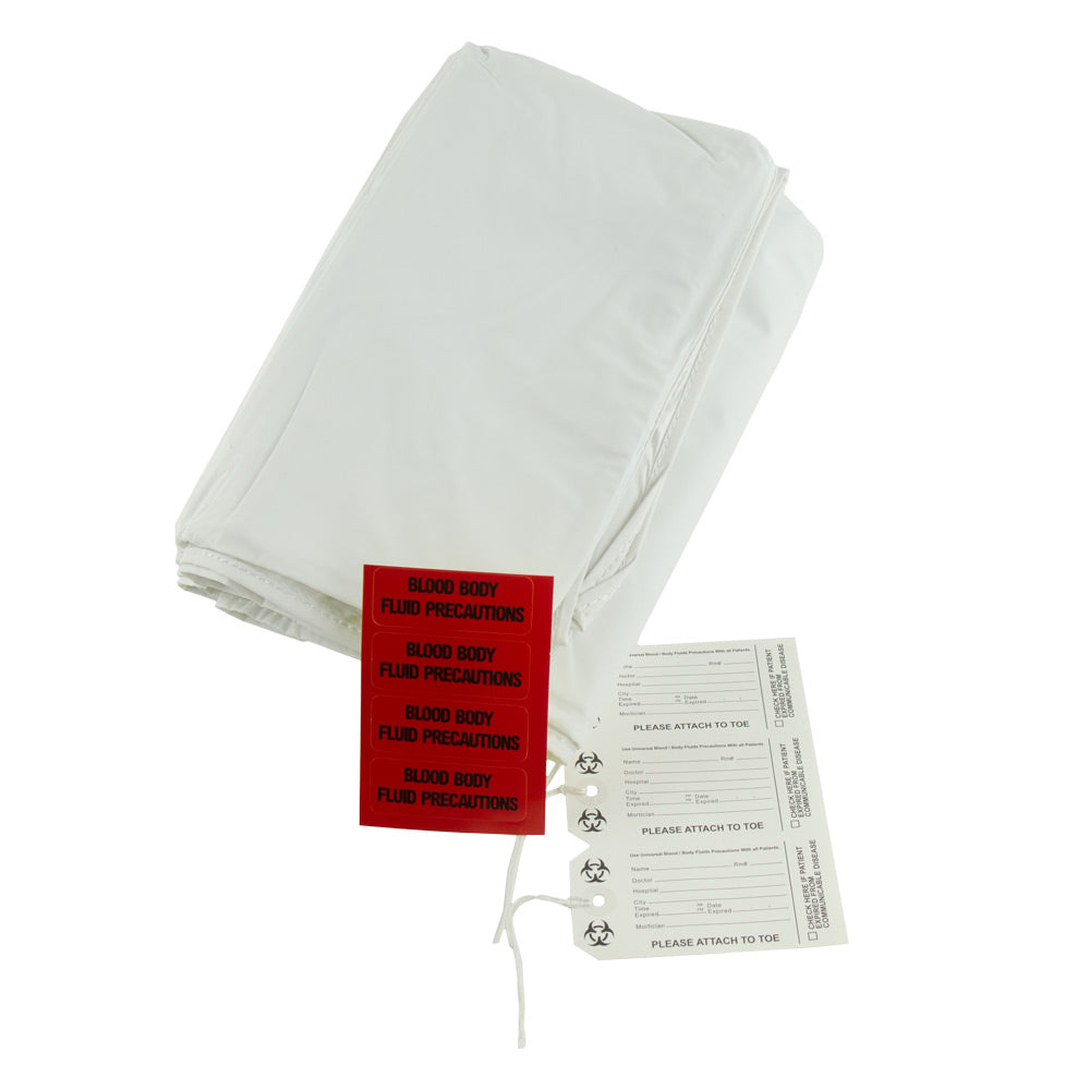 Disposable Body Bag (Cadaver Bag) With 113 Kg Lift Capacity