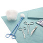 Wound Care Set With Disposable Instruments And Wide-Area Covering