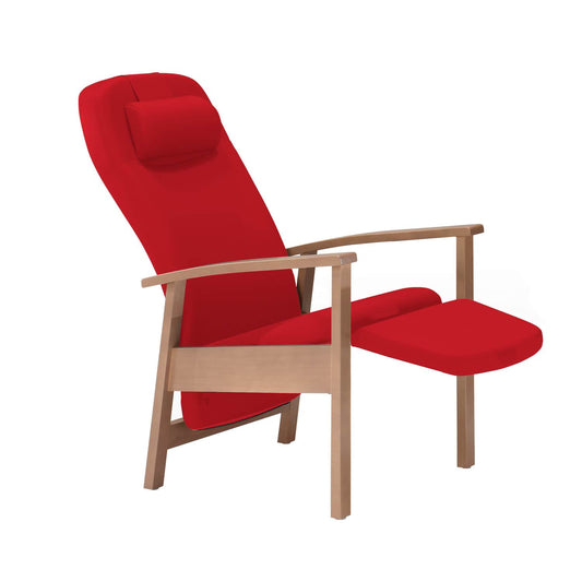 Talo Classic Wooden Recliner | Easily Adjusts Into 3 Positions