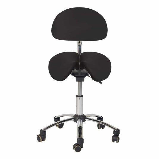 Saddle Stool With Adjustable Seat Angle