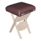 Foldable Massage Stool With Strong Padding And Hygienic Synthetic Leather Cover