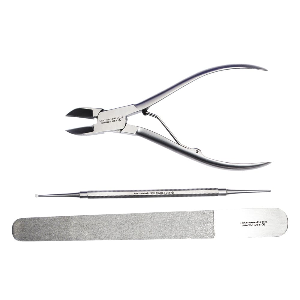 Podiatry Set With High-Quality Instruments And Accessories