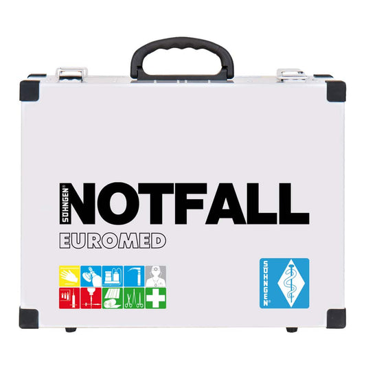 Euromed Emergency Case   Printed With German Word For "Emergency"