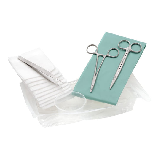 Sterile Mediset Wound Suture Set For Wound Closure By Means Of Surgical Suture