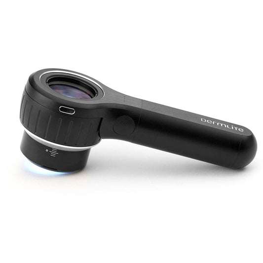 Dermlite Dl4W Pocket Dermatoscope With 10X Optic And 30 Mm Lens System
