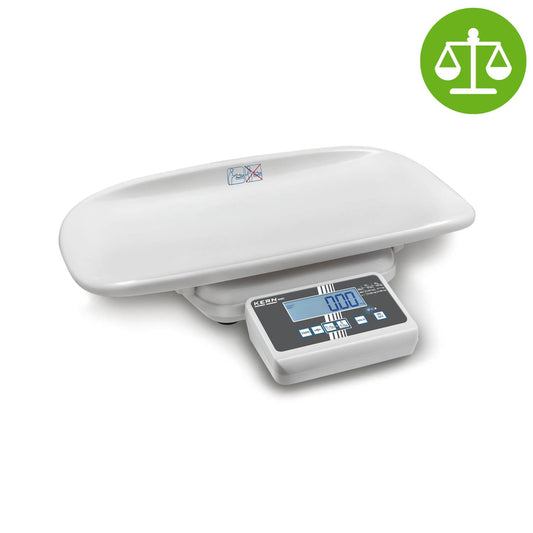 Kern Mbc Baby Scales With Hold Function And Ergonomic Weighing Surface