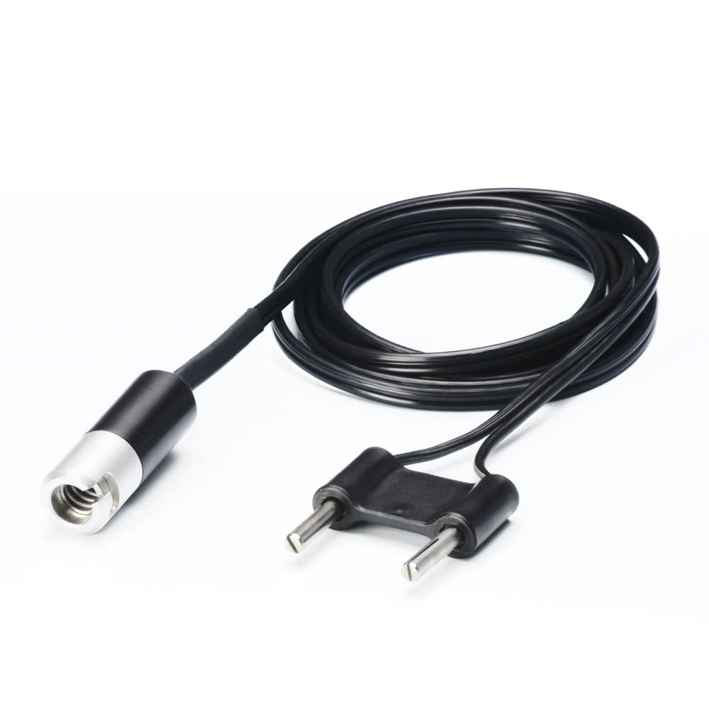 The Connection Cable For The  Dehag 703 Frenzel Glasses Can Be Used Instead Of A Battery Handle. 