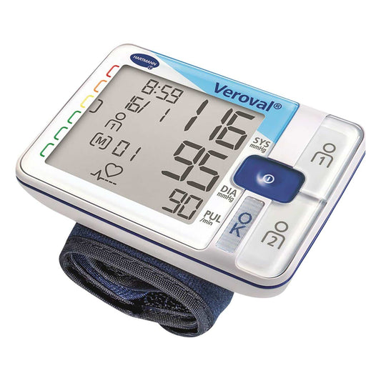 Veroval Wrist Blood Pressure Monitor With Oscillometric Test Procedure