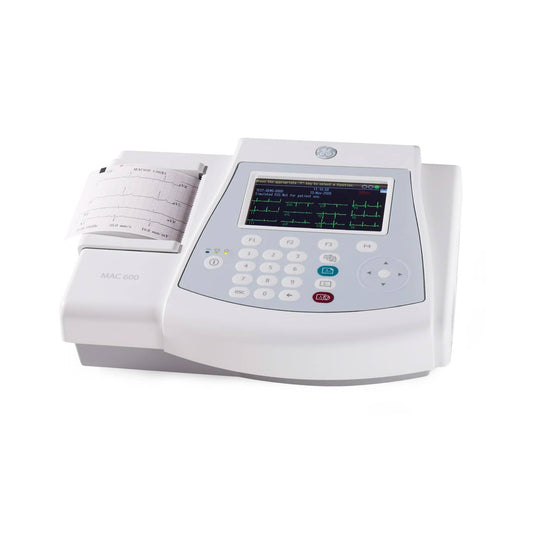 Ge Mac 600 Ecg System With Integrated Rechargeable Battery