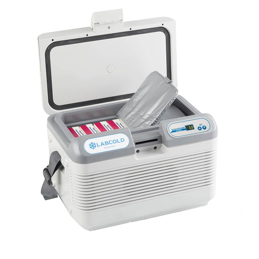Portable Medication And Vaccine Carrier With Padded Lid