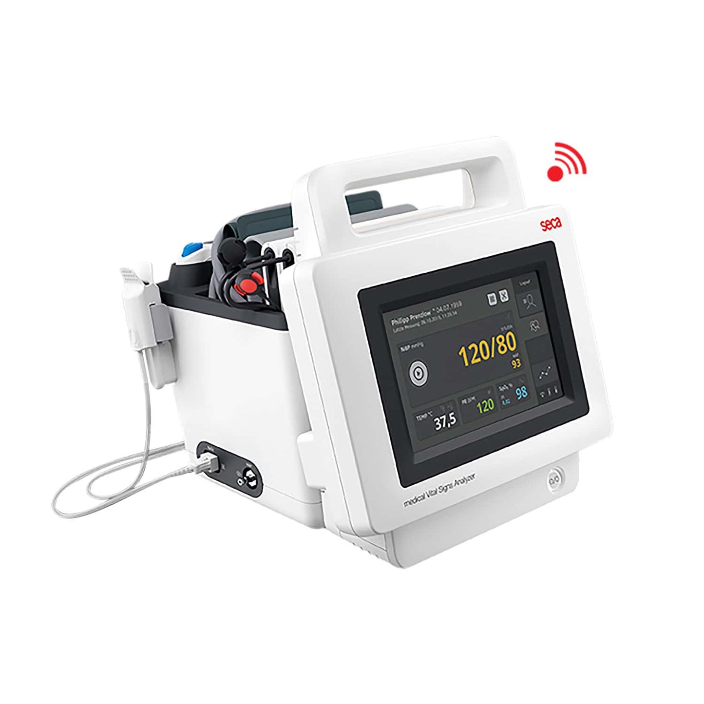 Seca Mvsa Spot Check Monitor With Bia Module   Wifi And 7” Touchscreen Display