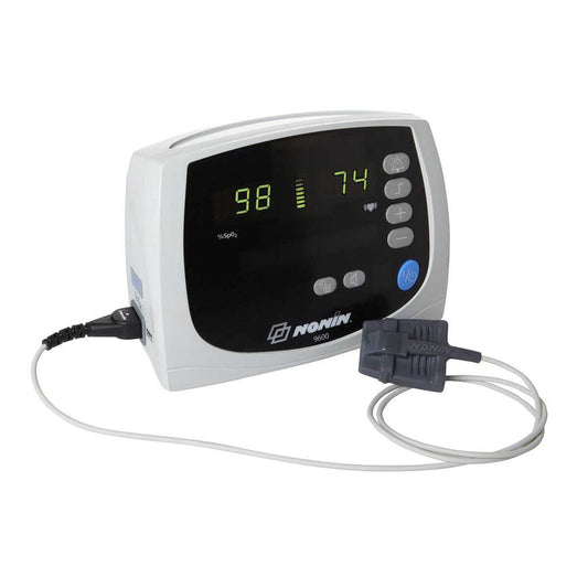 Nonin Avamt 9600 Pulse Oximetry Monitor With Finger Sensor
