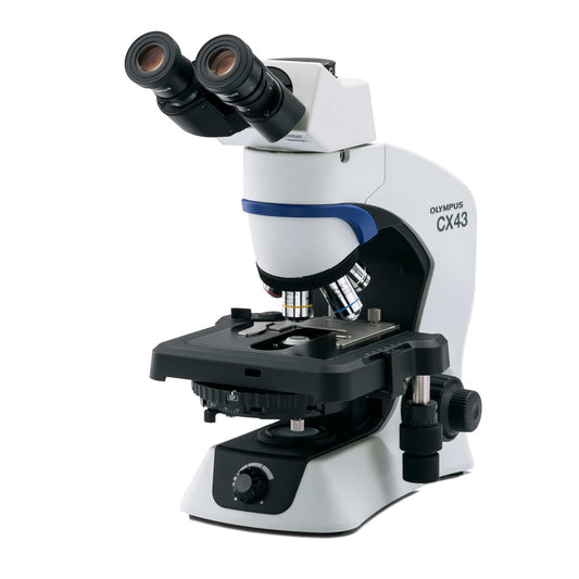 Olympus Cx43 Fluorescence Microscope With Illuminator And Phototube