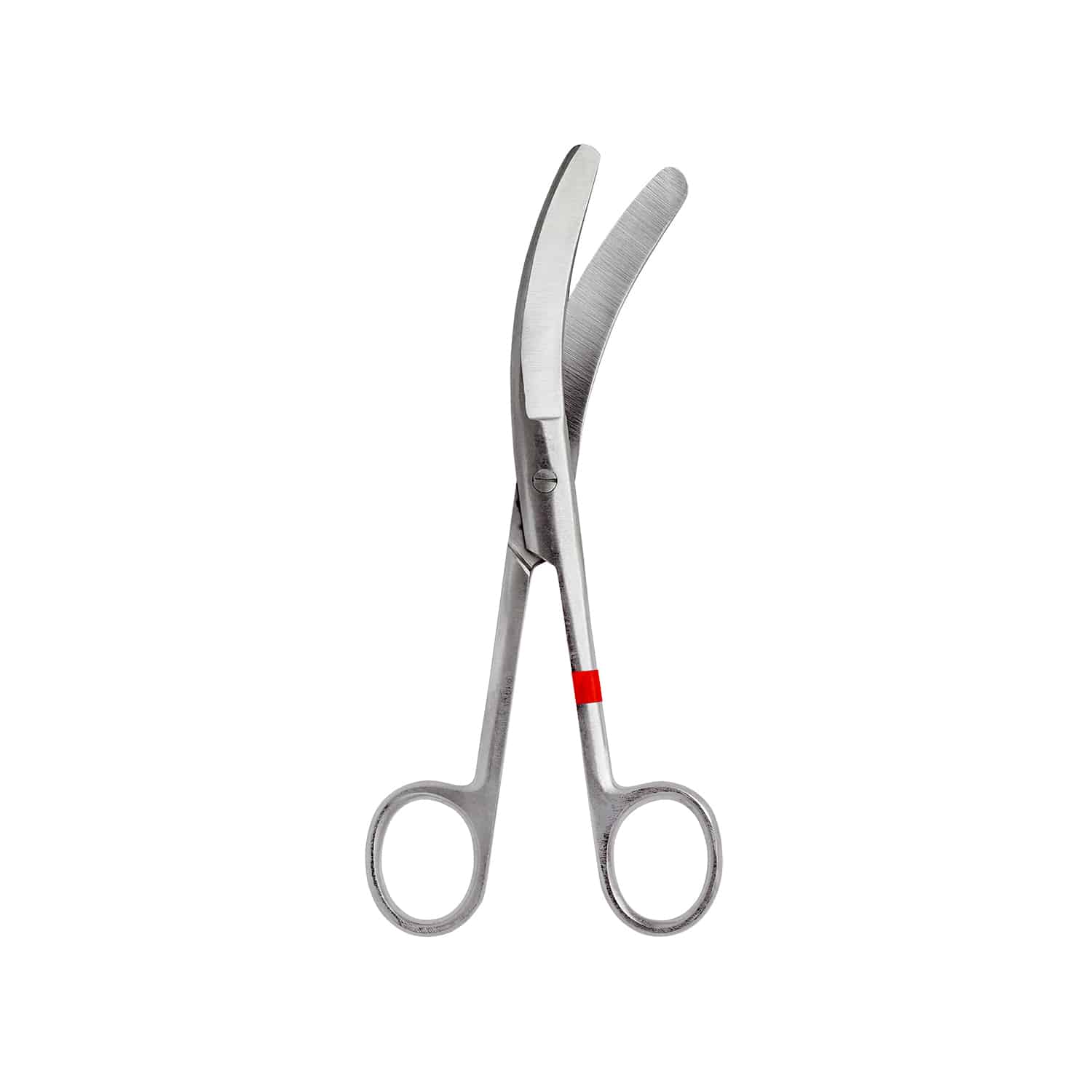 Curved Umbilical Scissors Designed For A Single Use