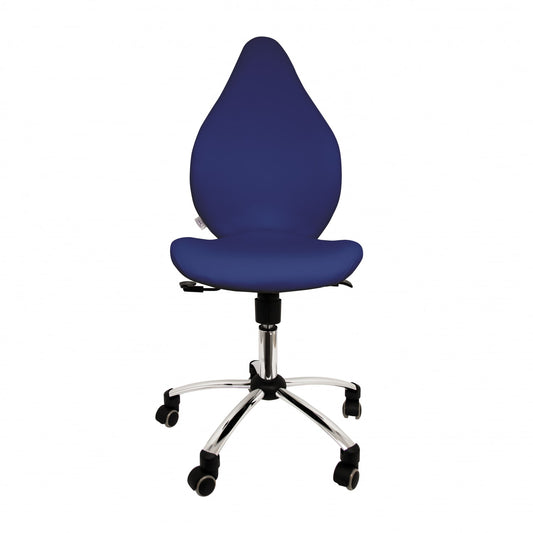 Swivel Chair With A Rounded Backrest