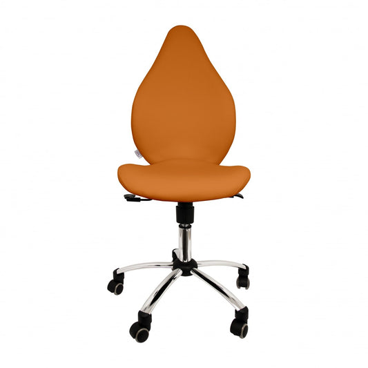 Swivel Chair With A Rounded Backrest
