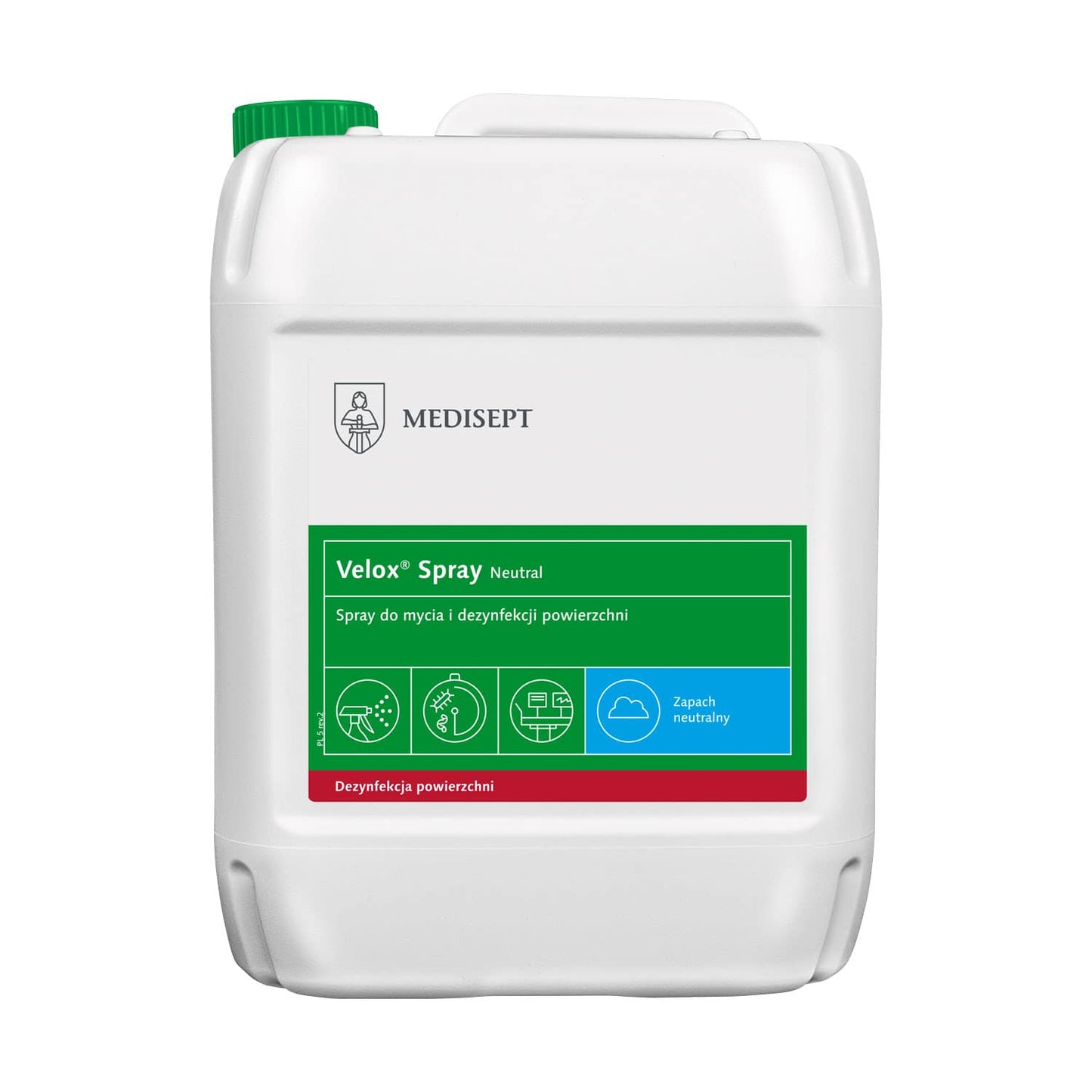 Medisept Velox Spray For The Rapid Disinfection Of Small Surfaces