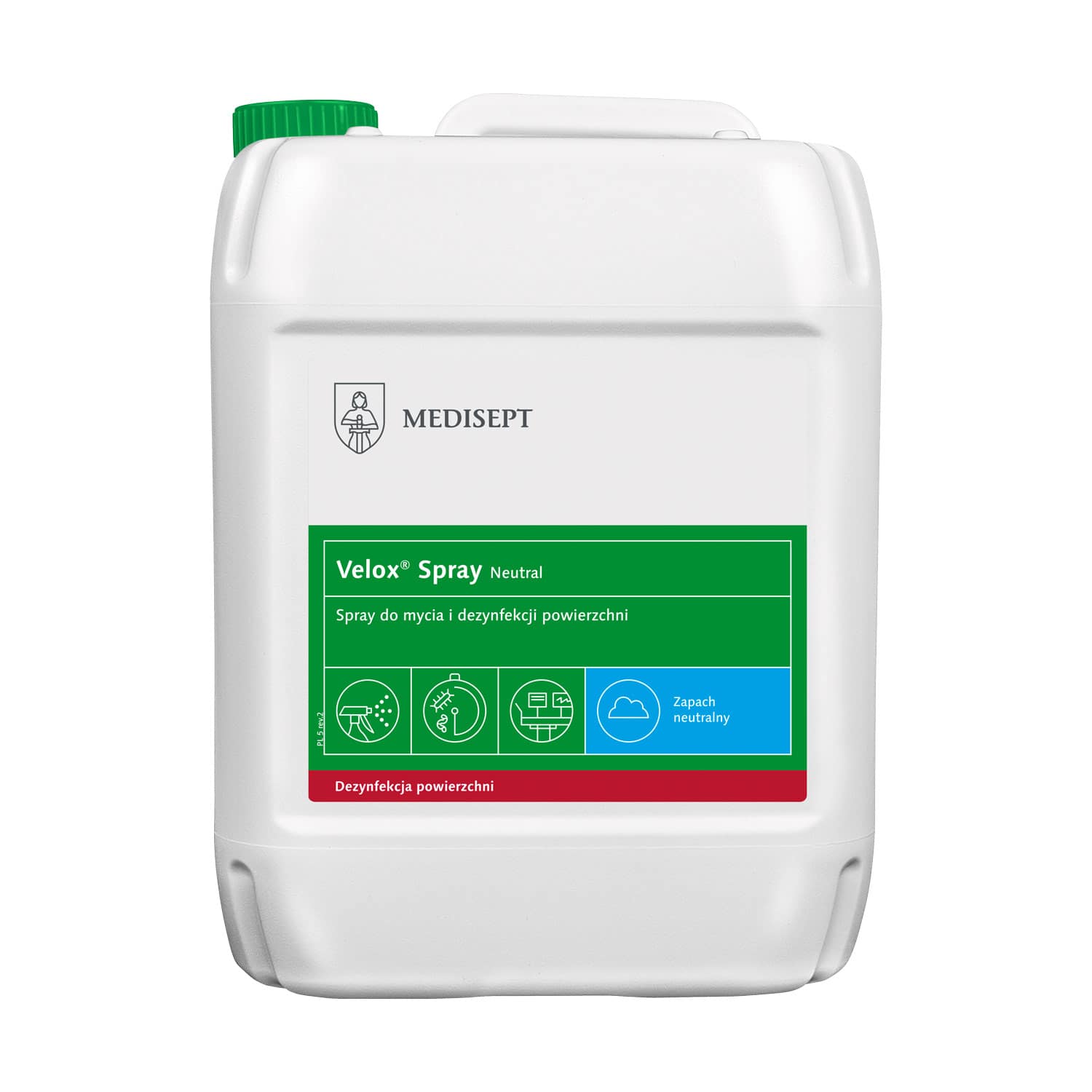 Medisept Velox Spray For The Rapid Disinfection Of Small Surfaces