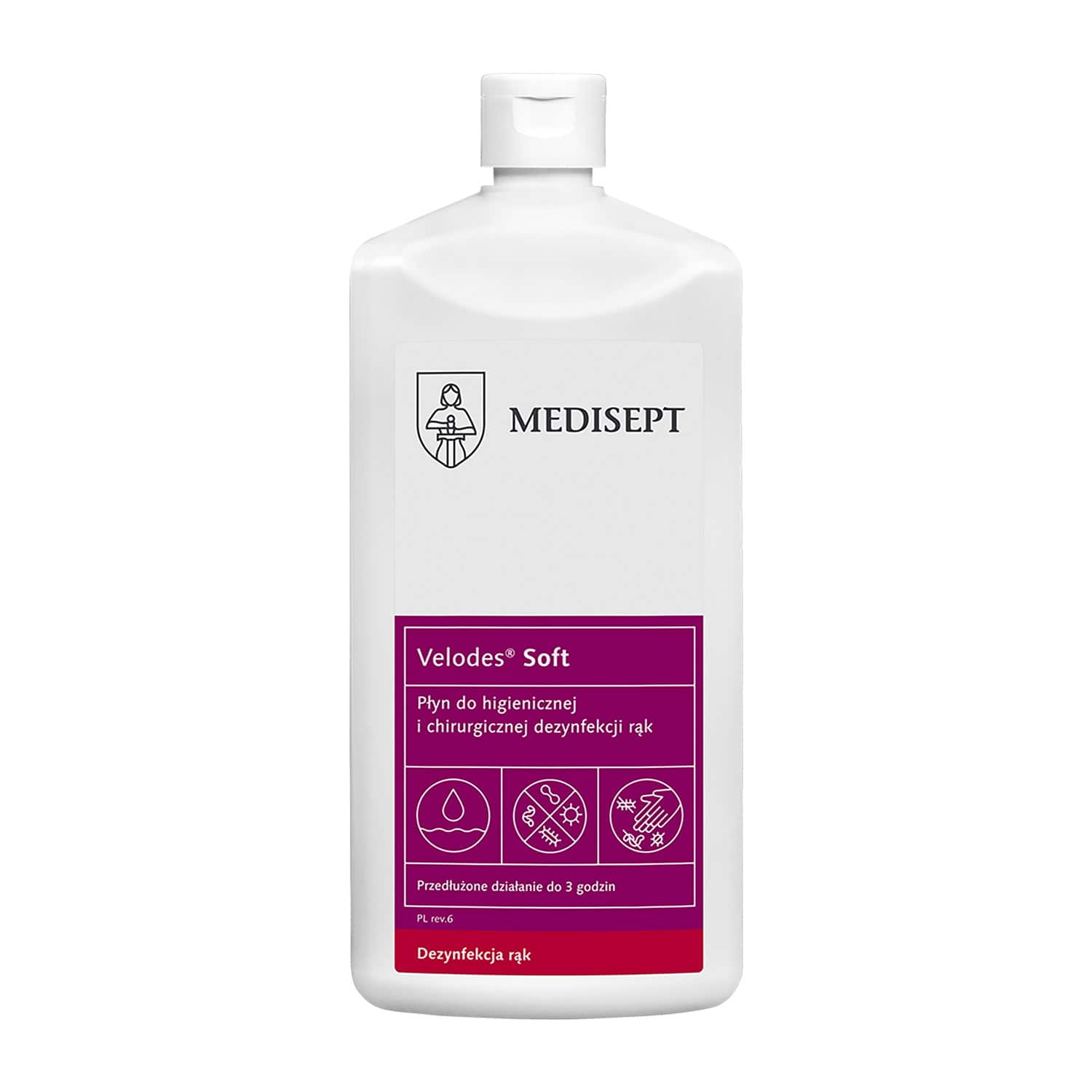 Velodes Soft – For Hygienic And Surgical Hand Disinfection