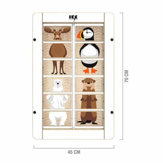 Ikc Game Panel “Animal Mixer”   Sorting Game With Four Animal Motifs