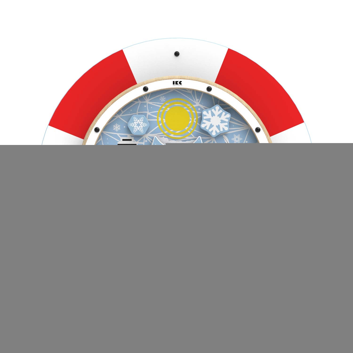 Rotating Wall Game "Day & Night" With A Playful Design