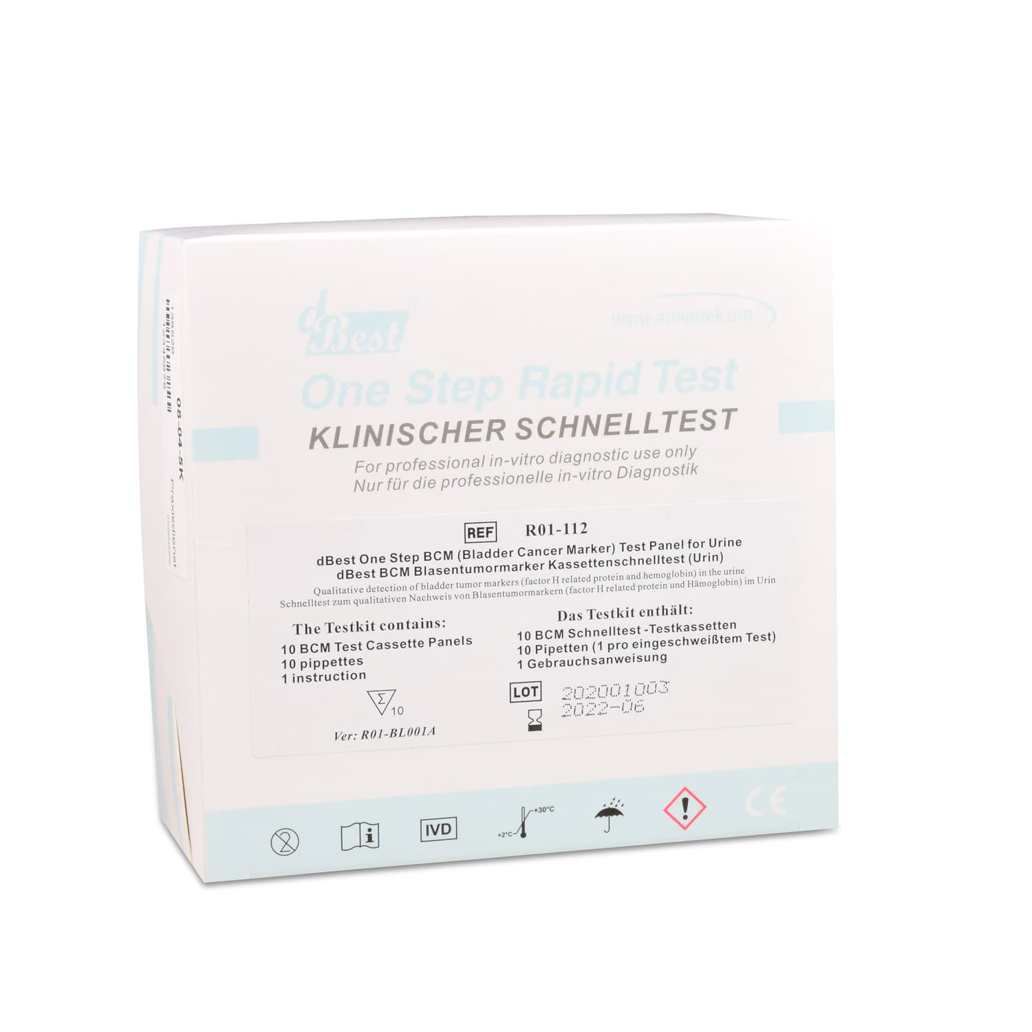 Dbest Onestep Bladder Tumour Marker Rapid Test Cassette