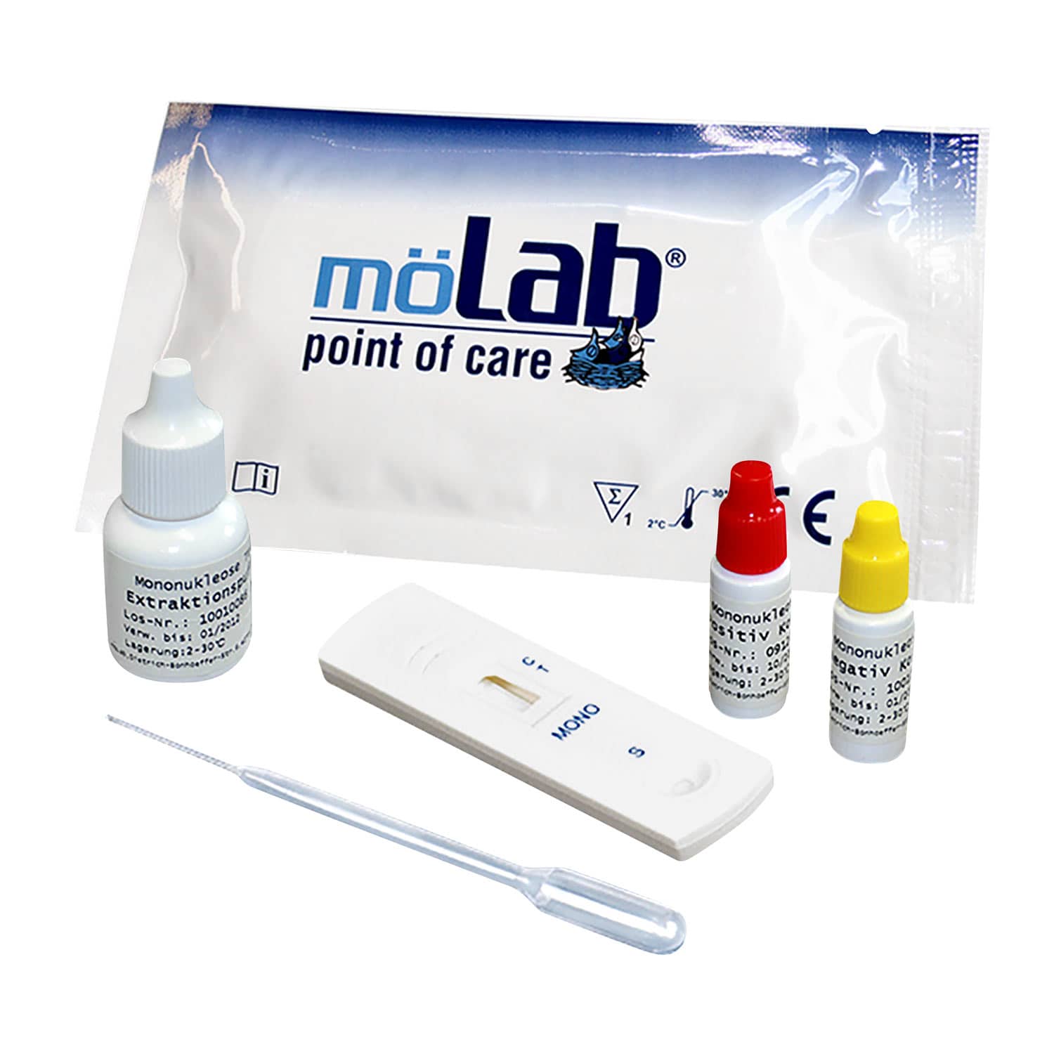 mo-quick Mononucelosis Rapid Test | Point-of-Care Testing Devices