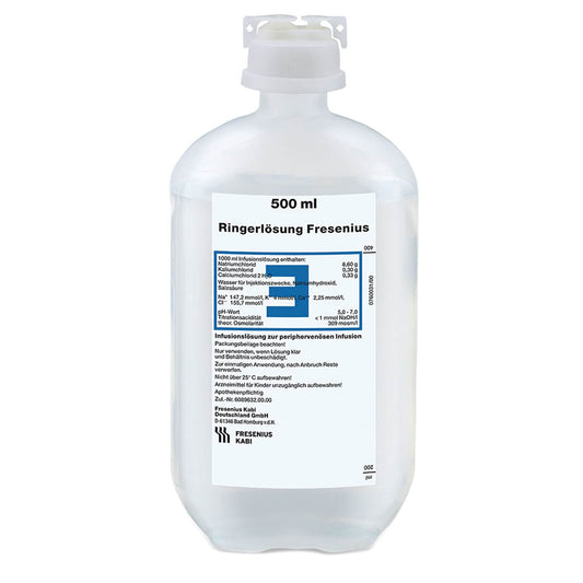 500Ml Ringer’S Solution From Fresenius For Intravenous Use