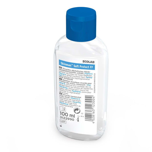 Skinman Soft Protect Ff - Skin-Friendly   Virucidal Hand Disinfectant From Ecolab