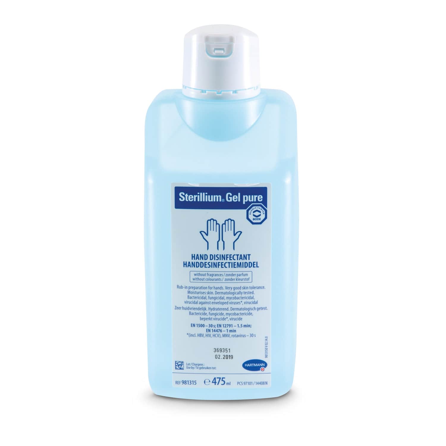 Sterillium Gel pure 475 ml with pump