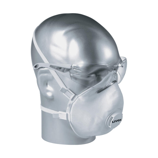 Uvex Silv-Air Moulded Ffp3 Mask With Soft Sealing Lip And Exhalation Valve