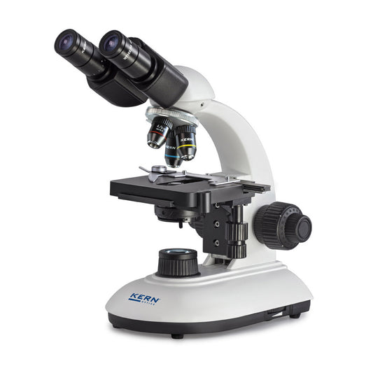 Kern Obe 102 Transmitted Light Microscope With Led Illumination And Three Achromatic Objectives