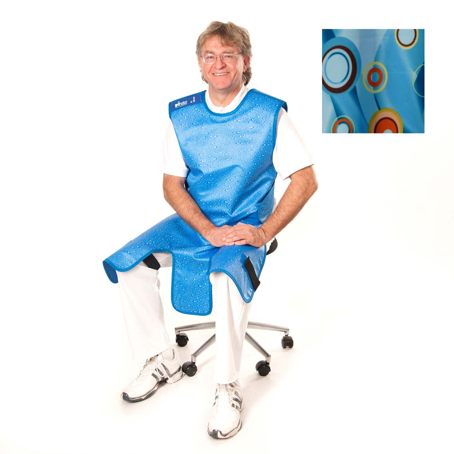Urological Front Apron From Medical Index Especially For Examinations In Sitting Position