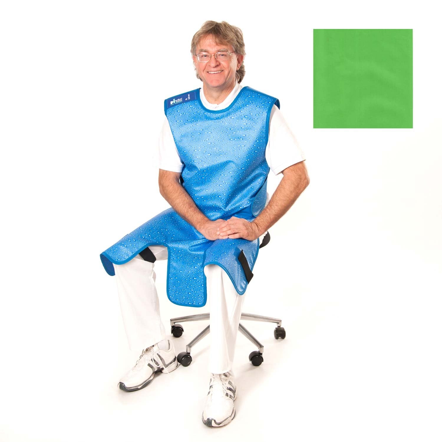 Urological Front Apron From Medical Index Especially For Examinations In Sitting Position