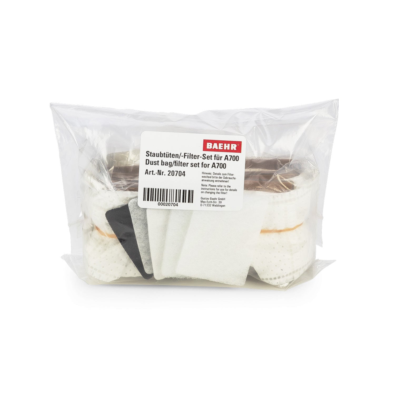 Baehr Dust Bags/Filter Set Available In Various Designs