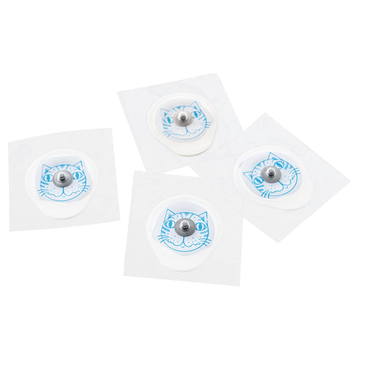 Ecg Electrodes For Children Made Of Liquid-Impermeable Pe Foam