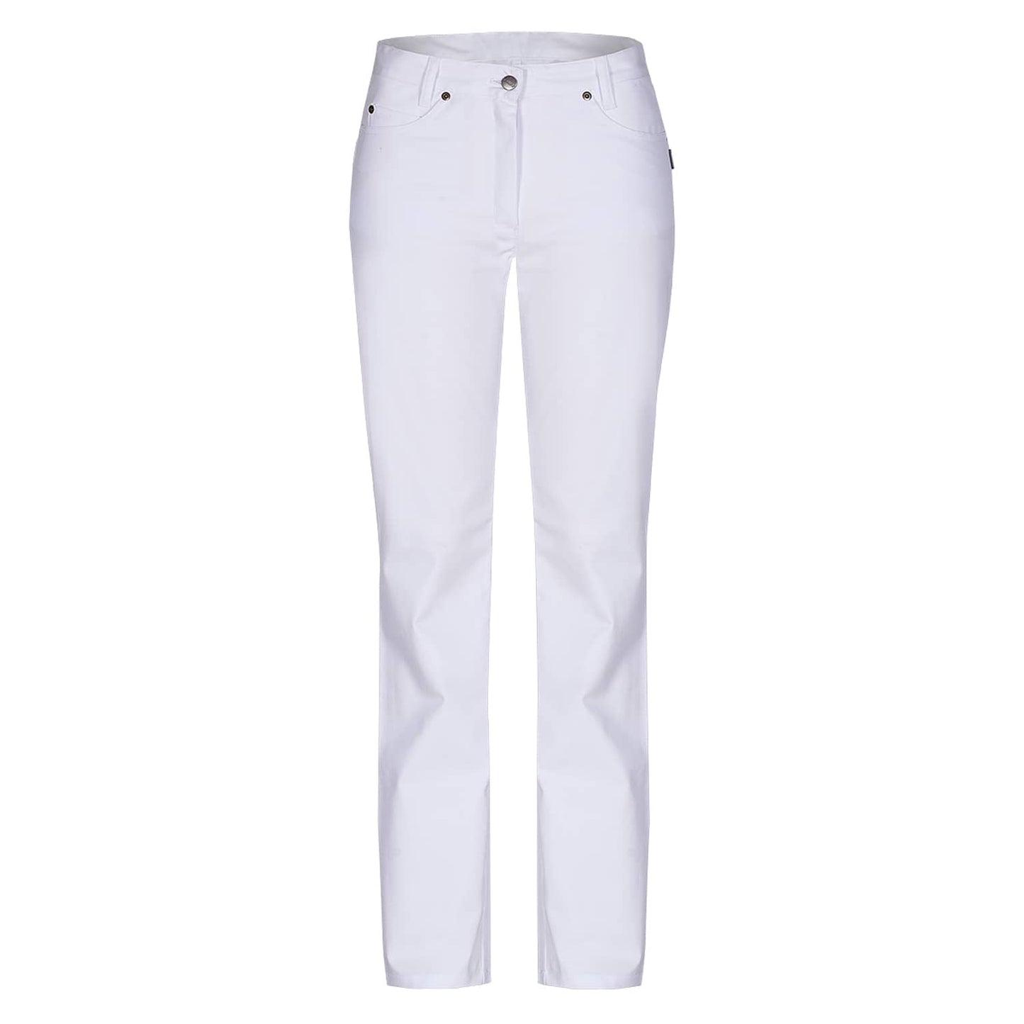 Jeffie Women'S Jeans Made From White Stretch Fabric