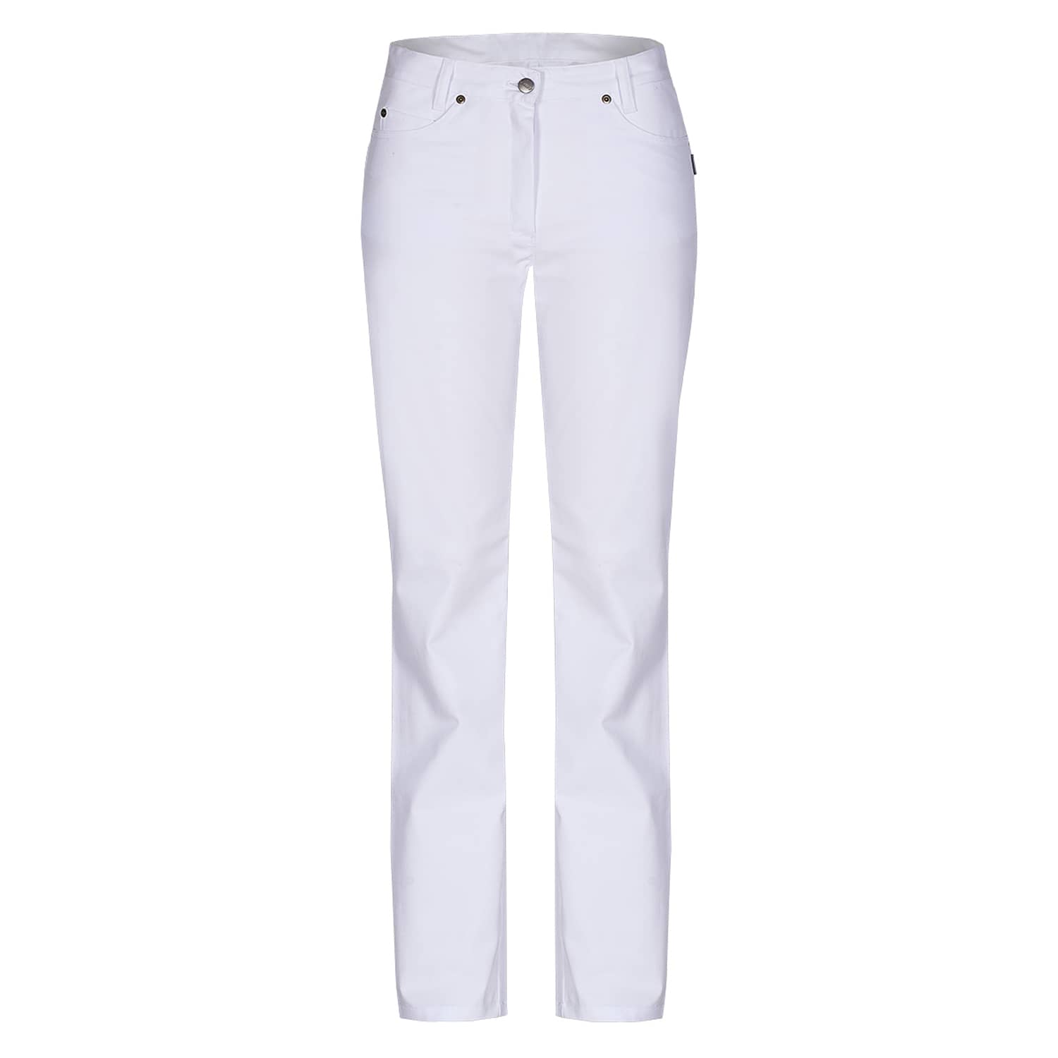 Jeffie Women'S Jeans Made From White Stretch Fabric